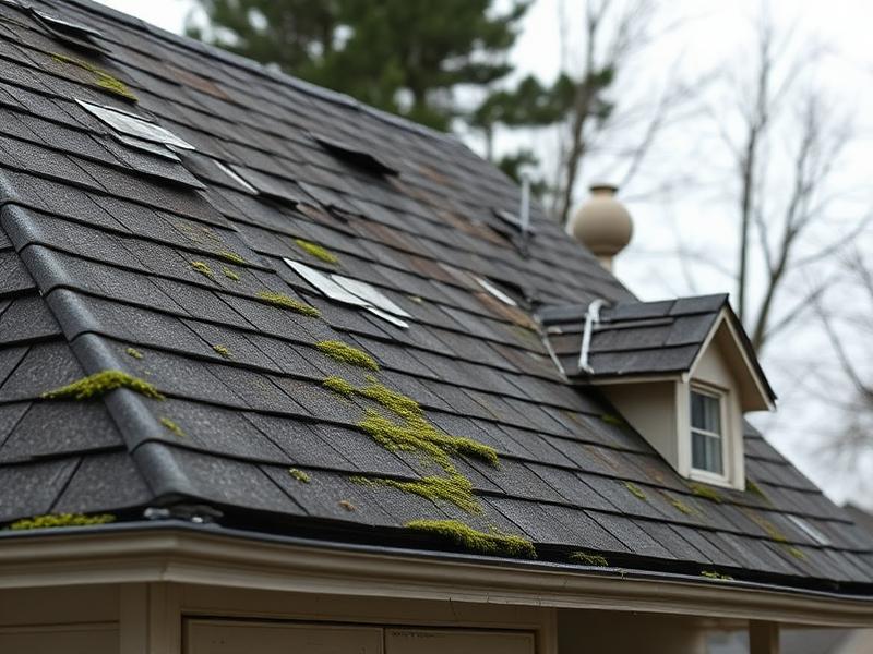 Full Shingle Replacement before